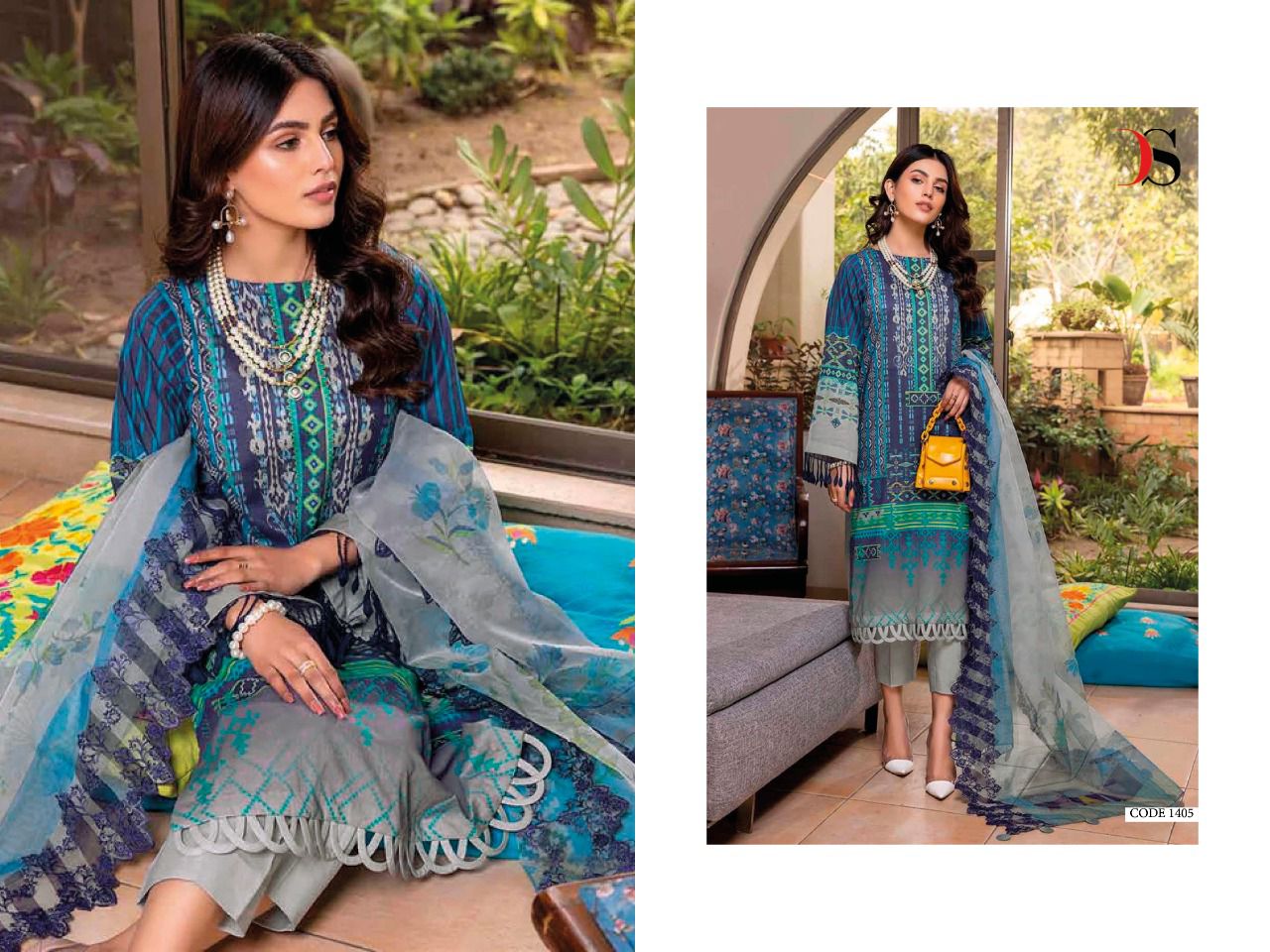 Deepsy Aniiq 22 Nx New Heavy Festive Wear Cotton Embroidery Pakistani Salwar Kameez